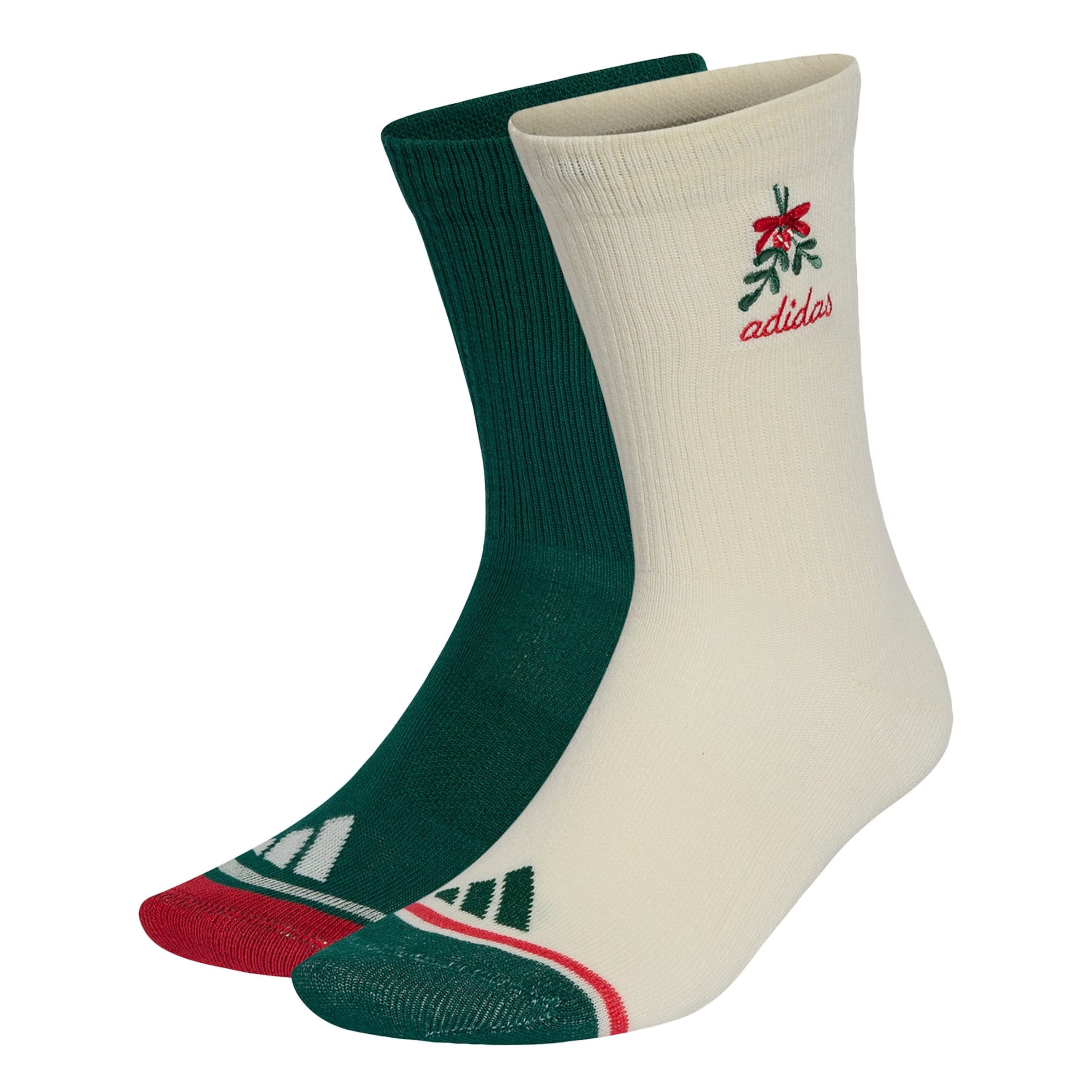 Chaussettes de sport 'XMAS' ADIDAS PERFORMANCE en beige : devant