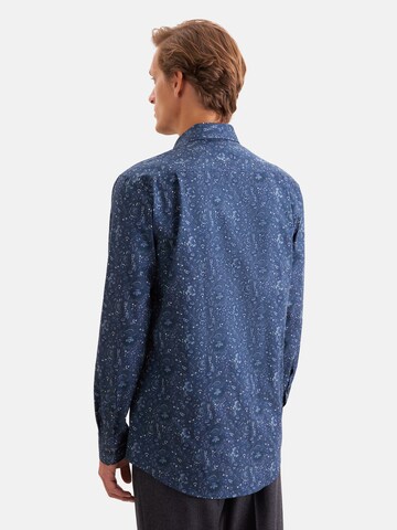 Coupe slim Chemise SEIDENSTICKER en bleu