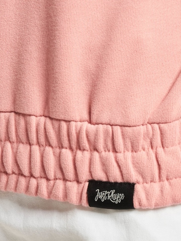 Sweat-shirt Just Rhyse en rose