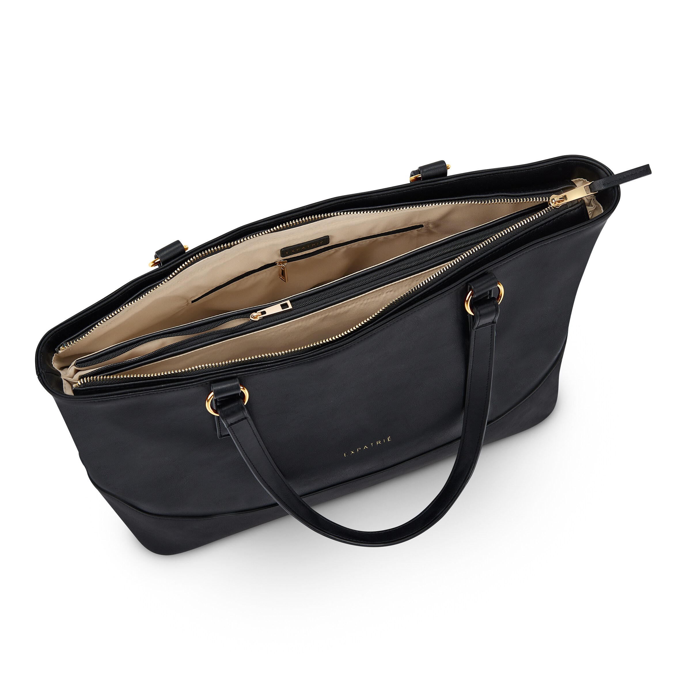 Expatrié Ostoskassi värissä musta