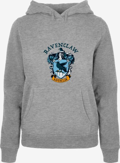 ABSOLUTE CULT Sweatshirt 'Harry Potter - Ravenclaw Crest' in navy / hellblau / graumeliert, Produktansicht