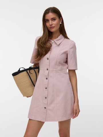 Robe-chemise 'VMDaisy ' VERO MODA en violet : devant