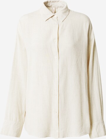 NLY by Nelly Blouse 'Easy Breeze' in Beige: front