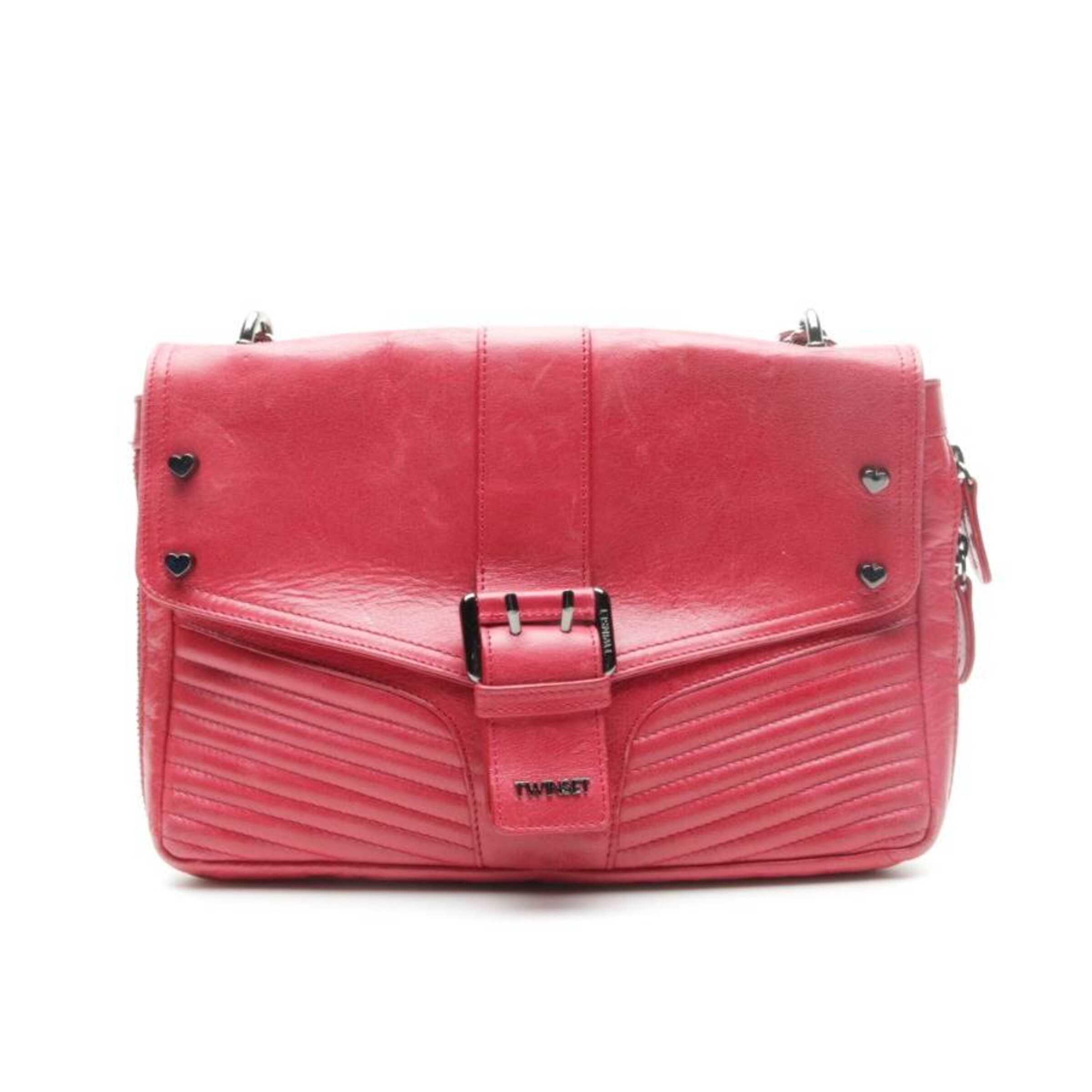 Twin Set Schultertasche / Umhängetasche One Size in Rot: Vorderseite