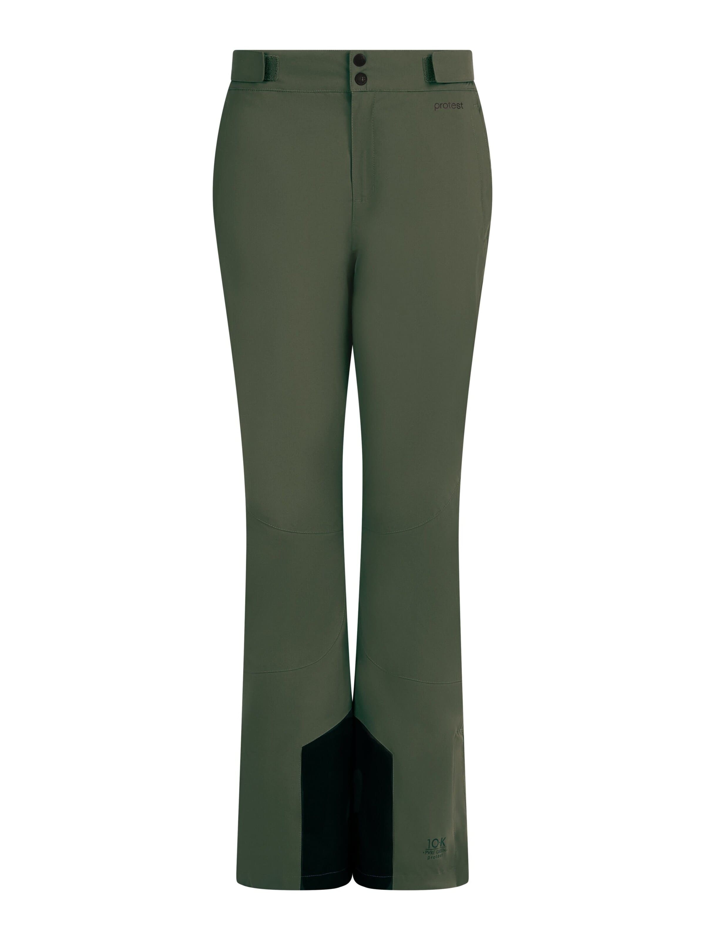 PROTEST Slimfit Sporthose 'PRTVoleta'‌‌‌‌‌‌‌‌‌‌ in Grün: Vorderseite