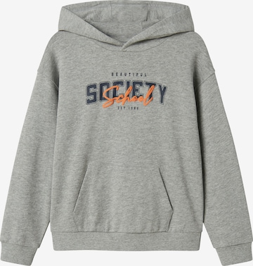 NAME IT Sweatshirt in Grau: Vorderseite