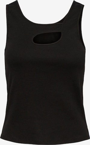 PIECES Top 'MAGGY' in Black: front