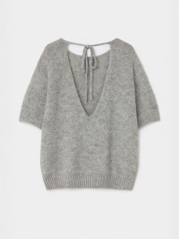Nudyess Oversizepullover 'Como' in Grau