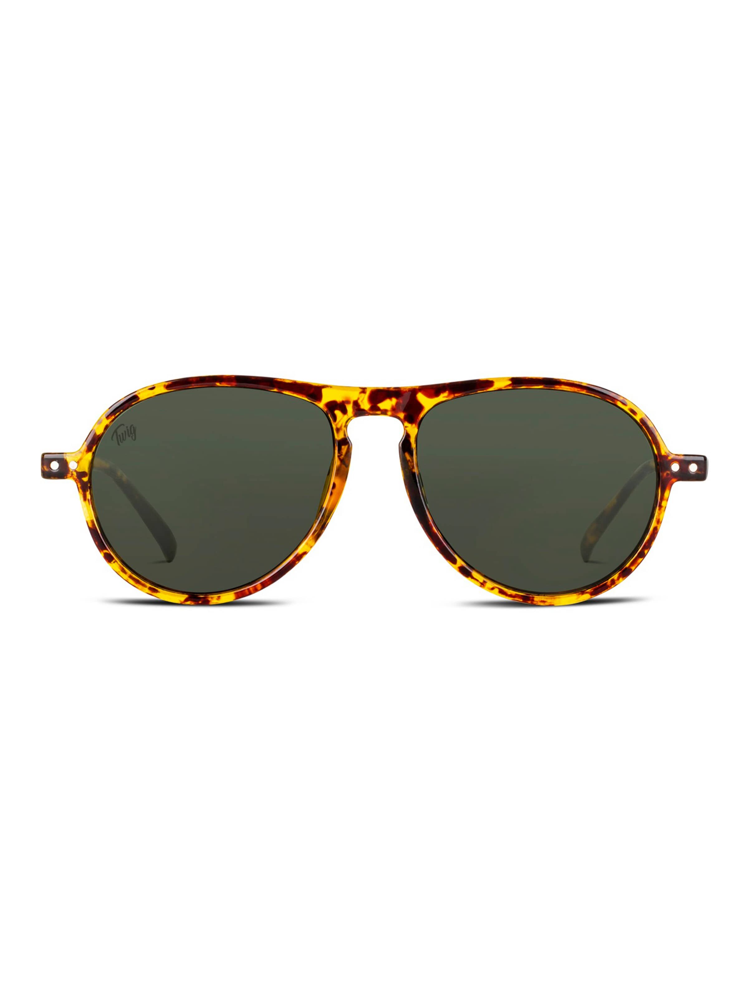 TWIG Concept Milano Okulary przeciwsłoneczne 'Thiele Sun' w kolorze beżowy: przód