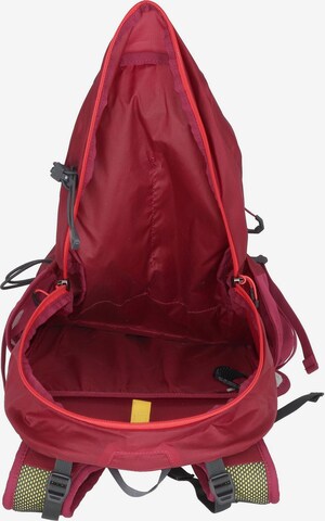 Zaino sportivo 'Athmos Shape' di JACK WOLFSKIN in rosso