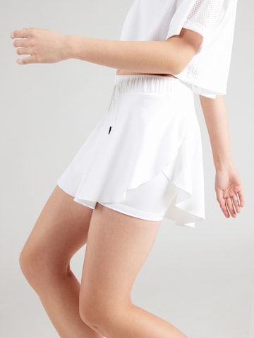 UNDER ARMOUR Wide leg Παντελόνι φόρμας 'Motion' σε λευκό