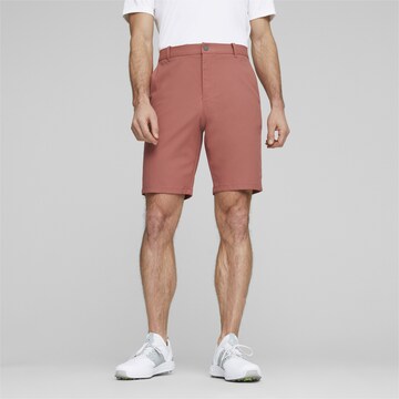 PUMA Regular Workout Pants 'Dealer 10"' in Pink: front