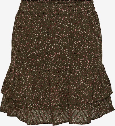 PIECES Suknja 'FELITA' u kraljevski zelena / roza / bijela, Pregled proizvoda