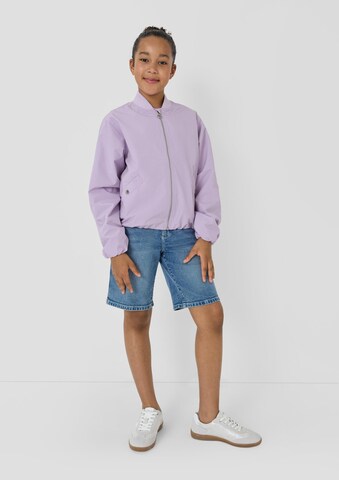 s.Oliver Φθινοπωρινό και ανοιξιάτικο μπουφάν σε λιλά