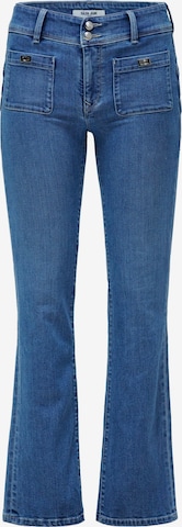Salsa Jeans Flared Jeans 'Secret Push In' in Blauw: voorkant