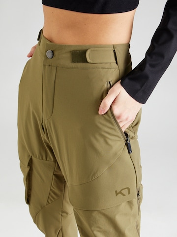 Kari Traa Tapered Outdoor Pants 'ANE' in Green