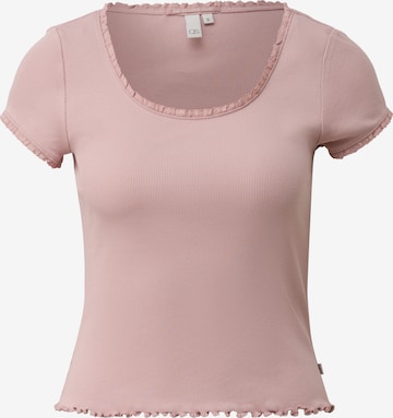 QS T-Shirt in Pink: Vorderseite