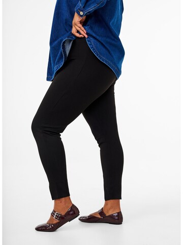 Skinny Leggings 'Cawinola' di Zizzi in nero
