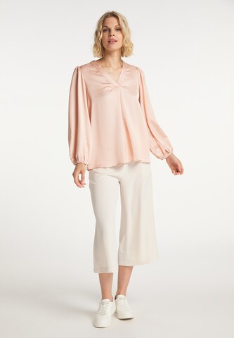 usha WHITE LABEL Blouse in Orange