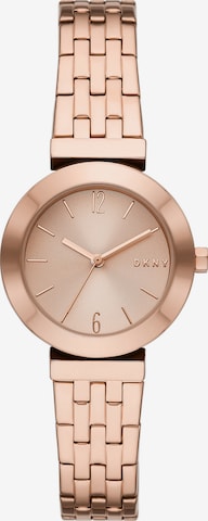 DKNY Analog Watch in Gold: front