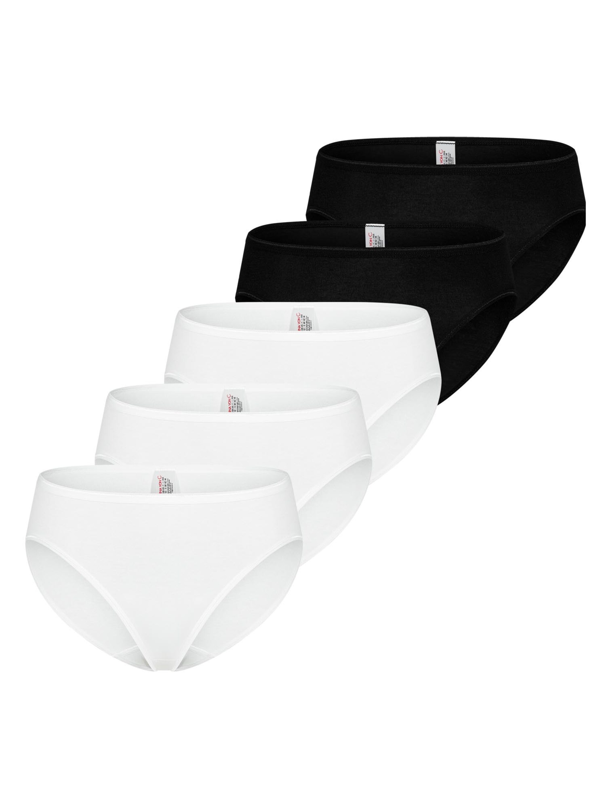 Nina von C. Slip 'Motion'‌‌‌‌‌ in Schwarz: Vorderseite