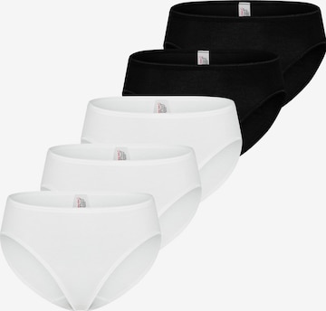 Nina von C. Slip 'Motion' in Schwarz: Vorderseite