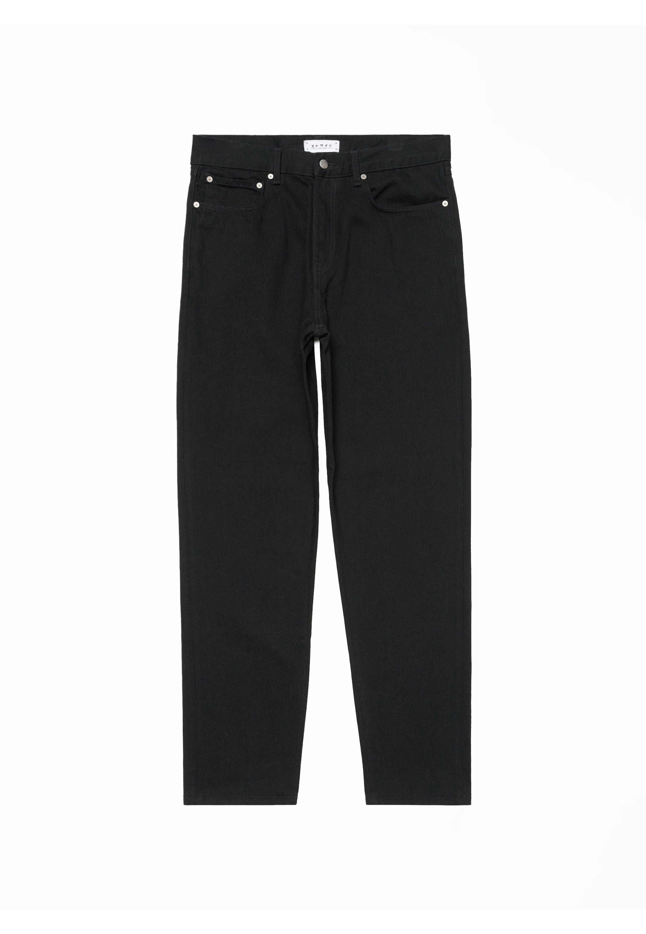 EDWIN Regular Jeans 'Cosmos' in Black: front