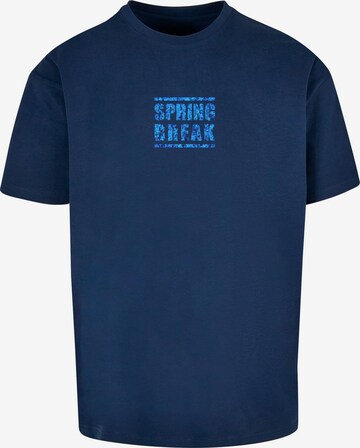 Maglietta 'Spring Break 2' di Merchcode in blu: frontale