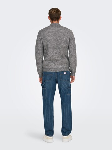 Only & Sons Pullover 'ONSTegan' i grå