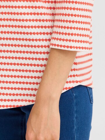 Fransa Shirt ' FRJOSIE TEE 2 ' in Red