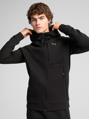 Veste de survêtement 'PUMATECH' PUMA en noir : devant