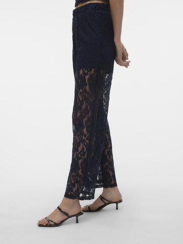 VERO MODA Wide leg Trousers in Blue