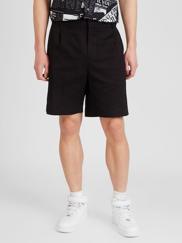 ABOUT YOU Regular Pants 'Armin' in Black: front