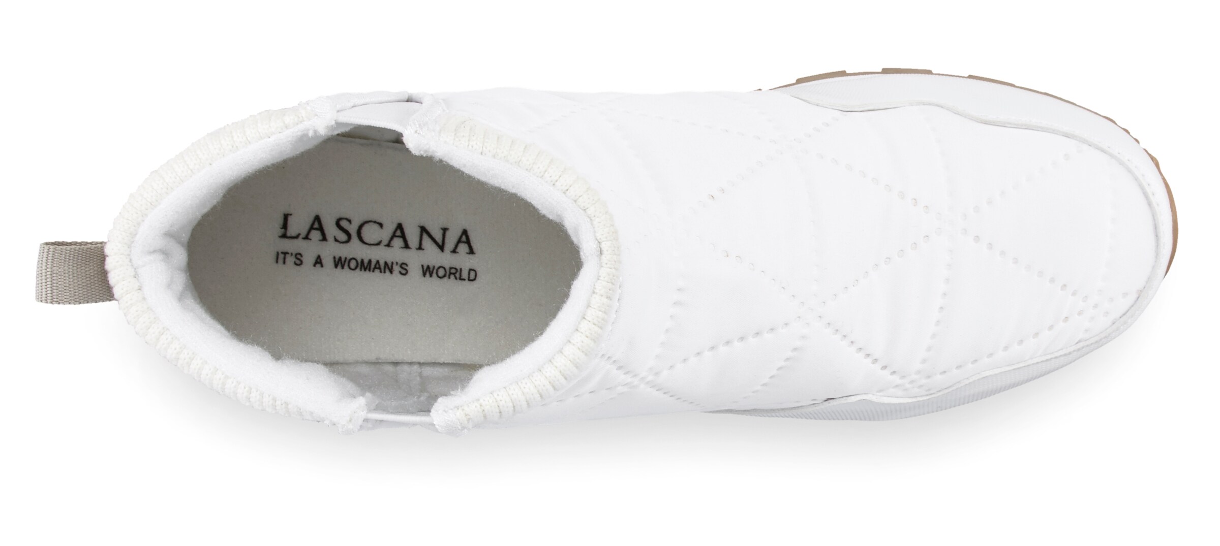 LASCANA Ankle Boots in White