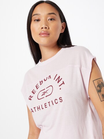 rozā Reebok Sporta krekls
