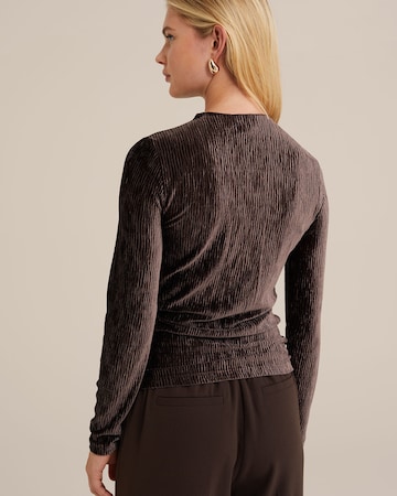 WE Fashion Shirt in Braun