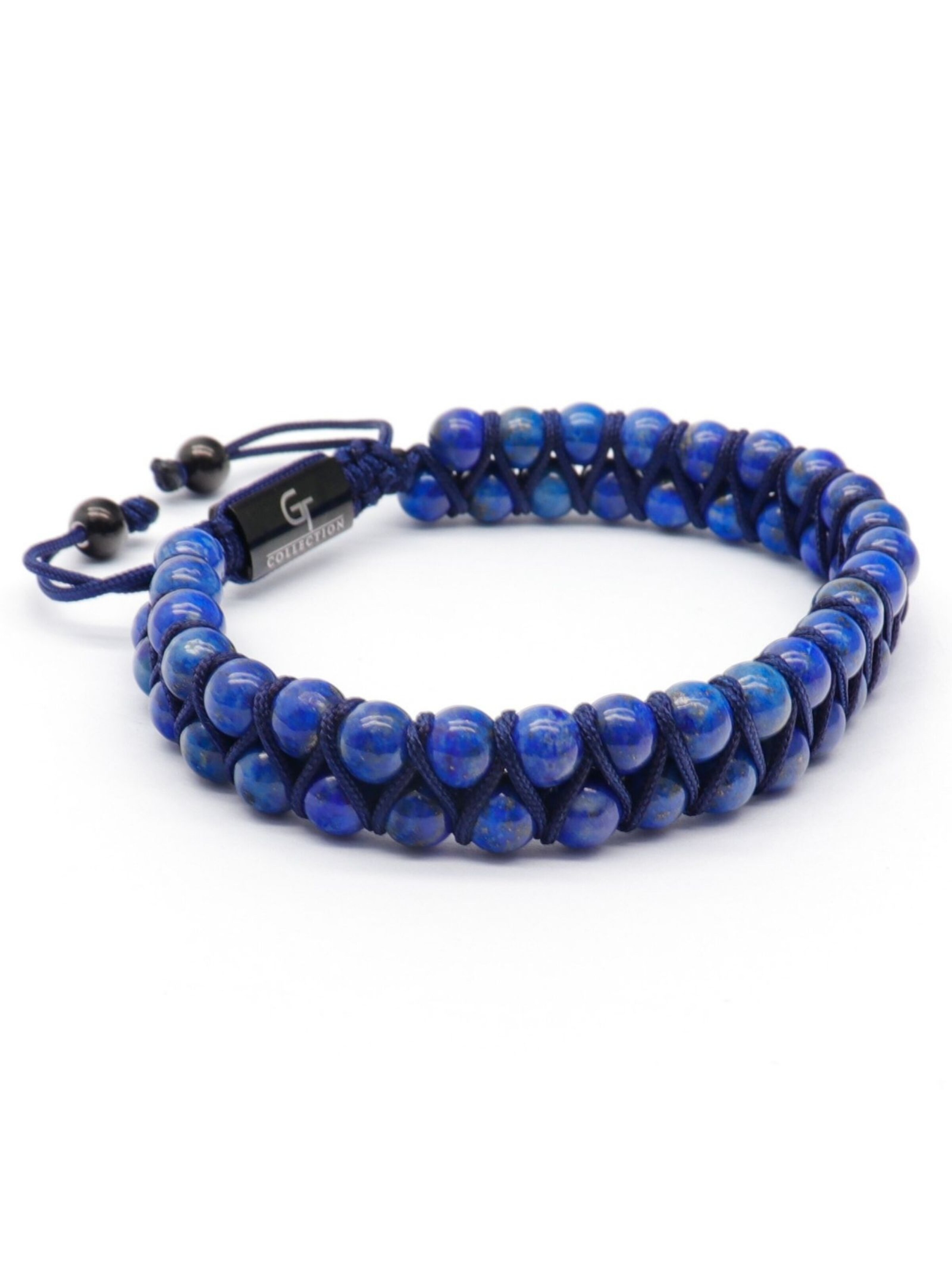 GT Collection Bracelet 'Double-Bead' in Blue