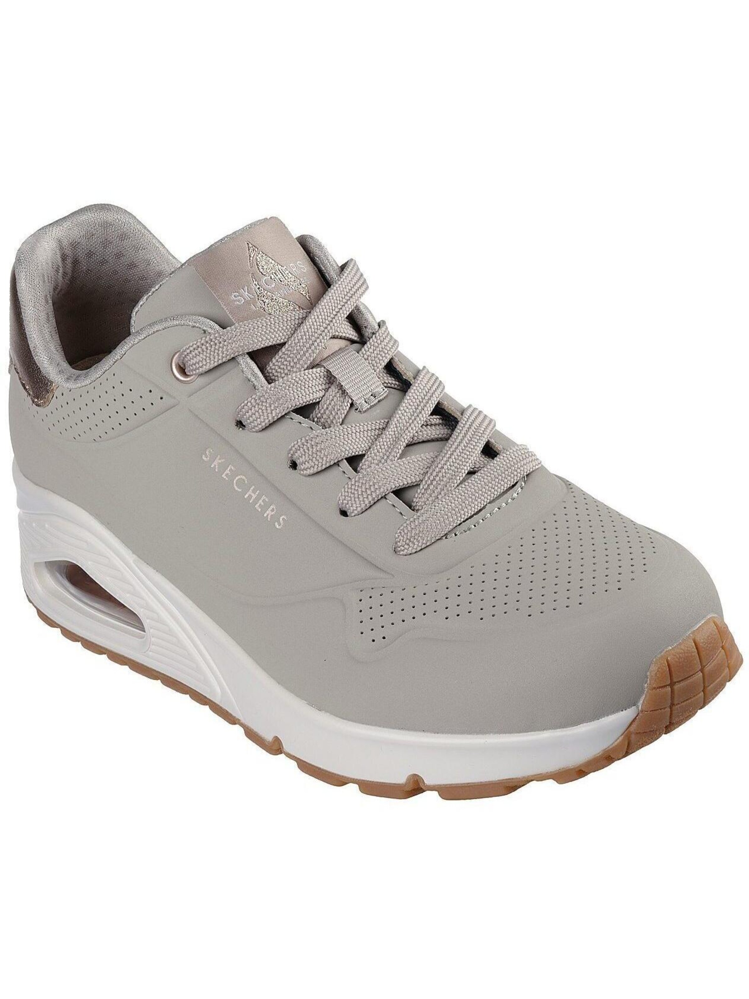 Scarpa sportiva 'Uno - Golden Air' di SKECHERS in grigio: frontale