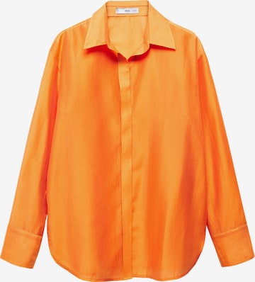 MANGO Bluse 'MALVA' in Orange: predná strana