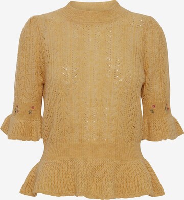 Atelier Rêve Sweater in Yellow: front