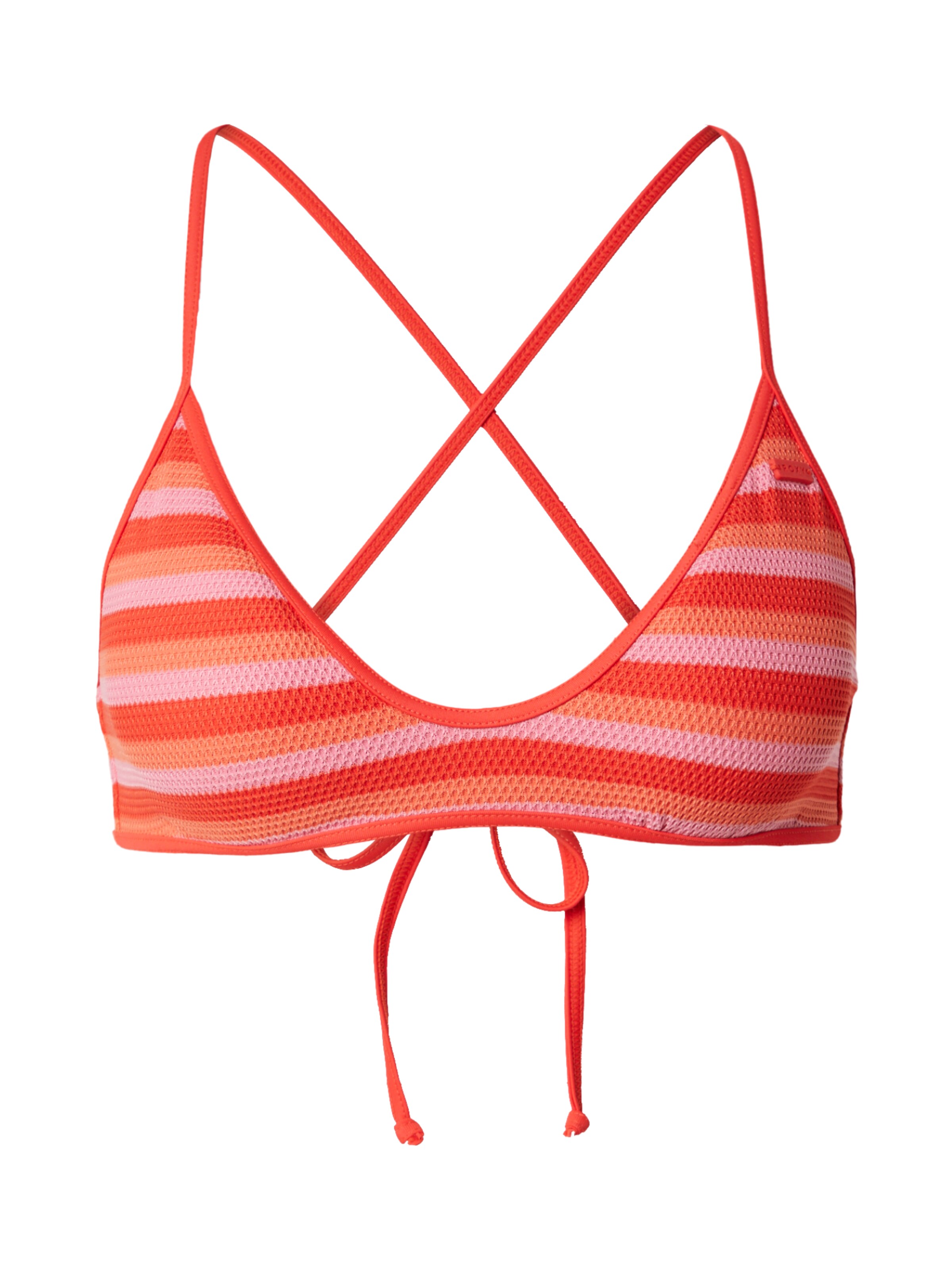 ROXY Kolmio Bikinitoppi 'Jasmin' värissä punainen: etupuoli