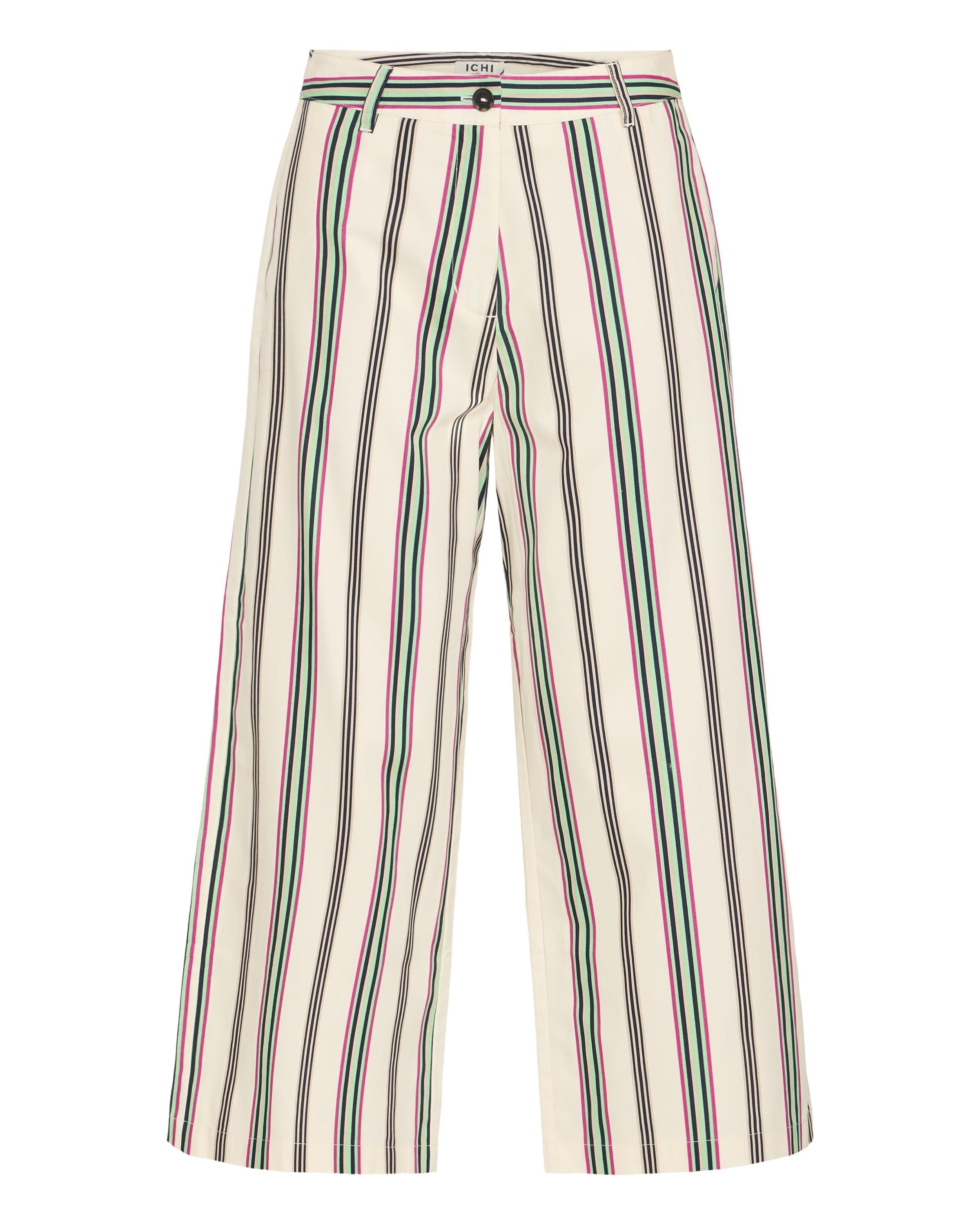 Regular Pantalon 'IHLEANNA' ICHI en beige : devant