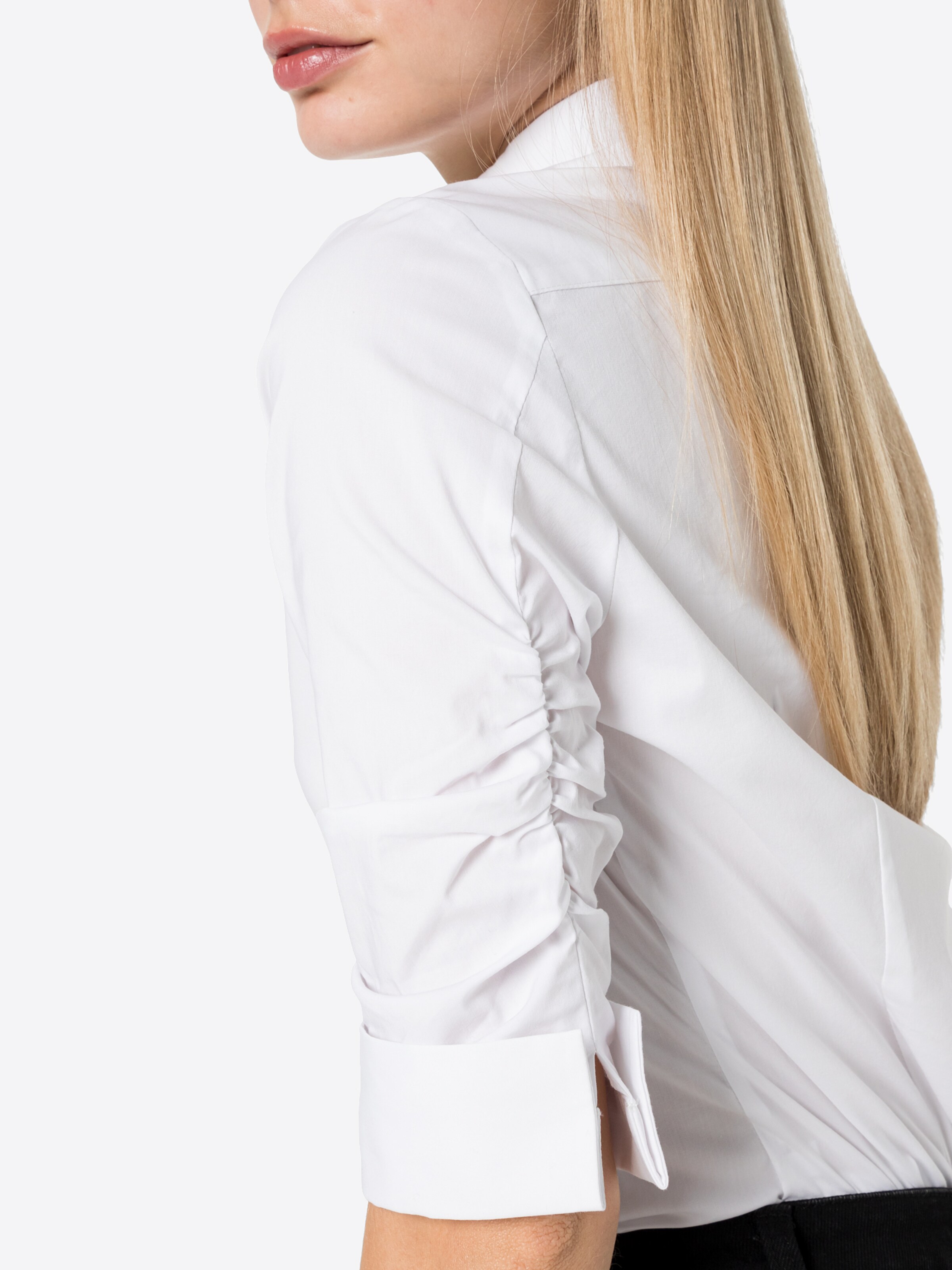 Frauen Große Größen STEFFEN SCHRAUT Bluse 'Liza' in Weiß - QS44728 Frauen Große Größen STEFFEN SCHRAUT Bluse 'Liza' in Weiß - QS44728