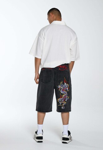 Ed Hardy Regular Jeans i grå