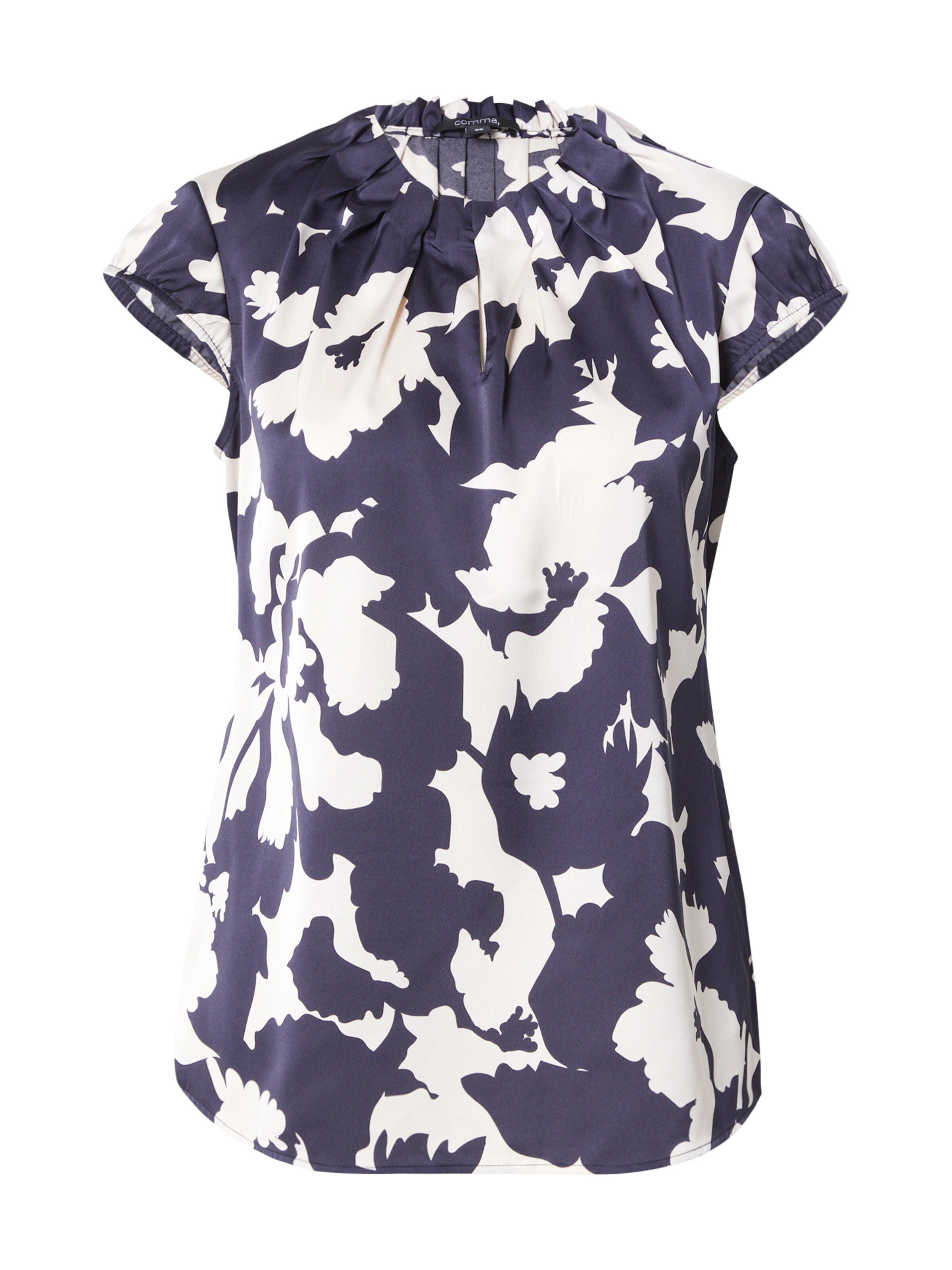 COMMA Bluse i blå: forside