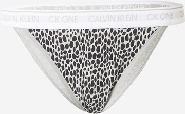 Calvin Klein Underwear - Braga en blanco: frente