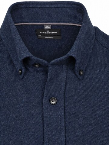 CASA MODA Regular Fit Hemd‌ in Blau