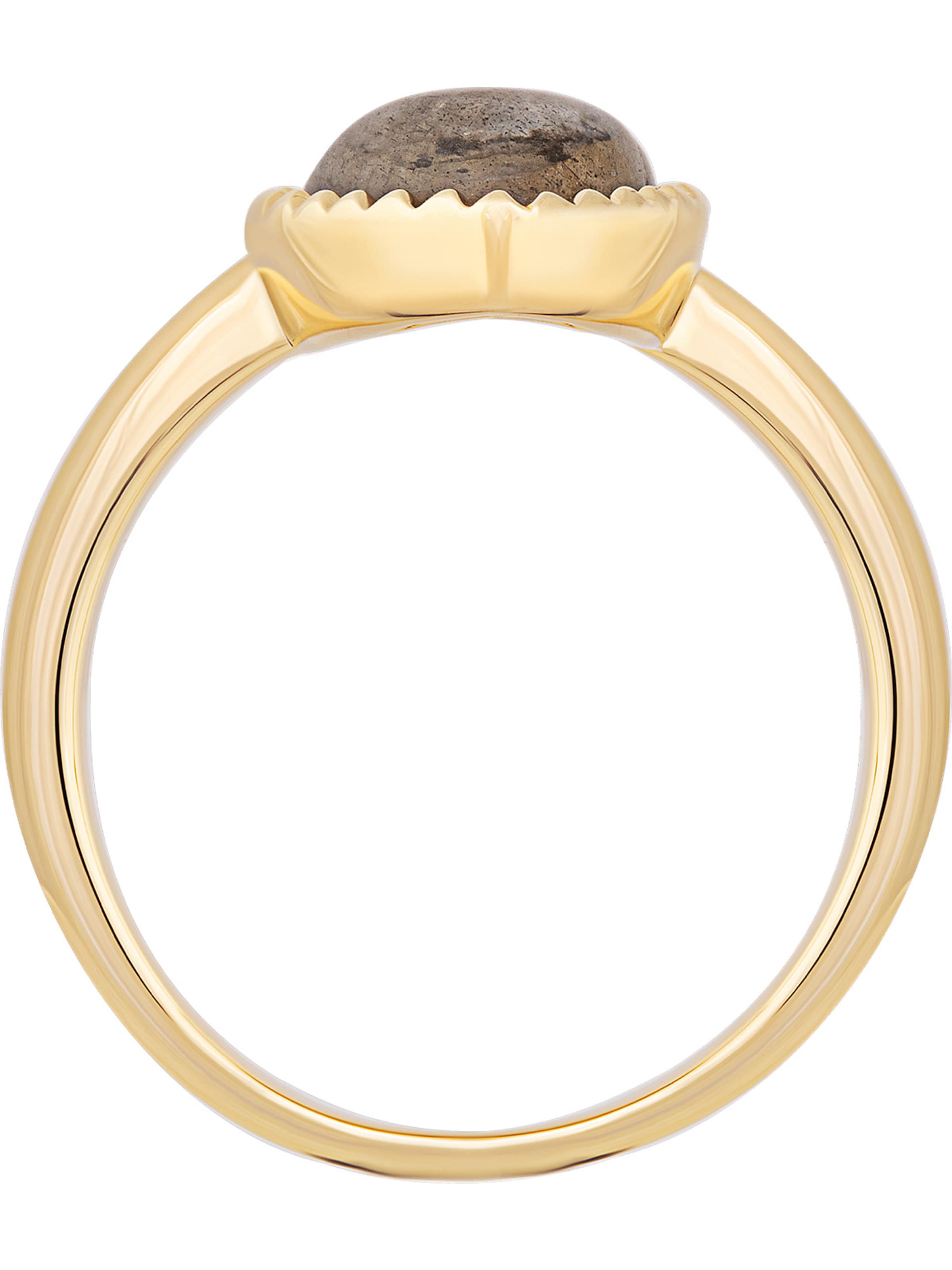 caï Ring in Gold: Vorderseite