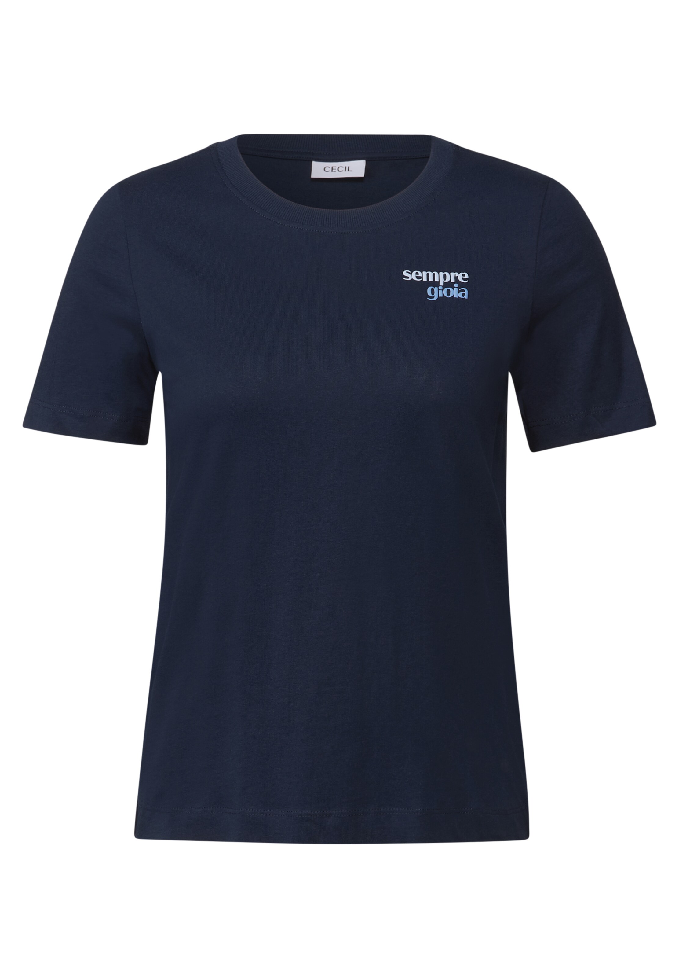 CECIL T-Shirt in Blau: Vorderseite