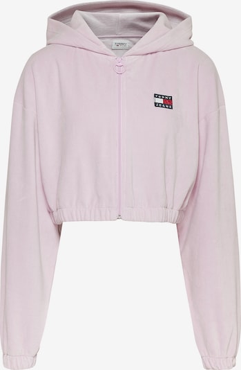 Tommy Jeans Sweatjacke in marine / rosa / rot / weiß, Produktansicht